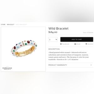 Wild Bracelet Park Lane